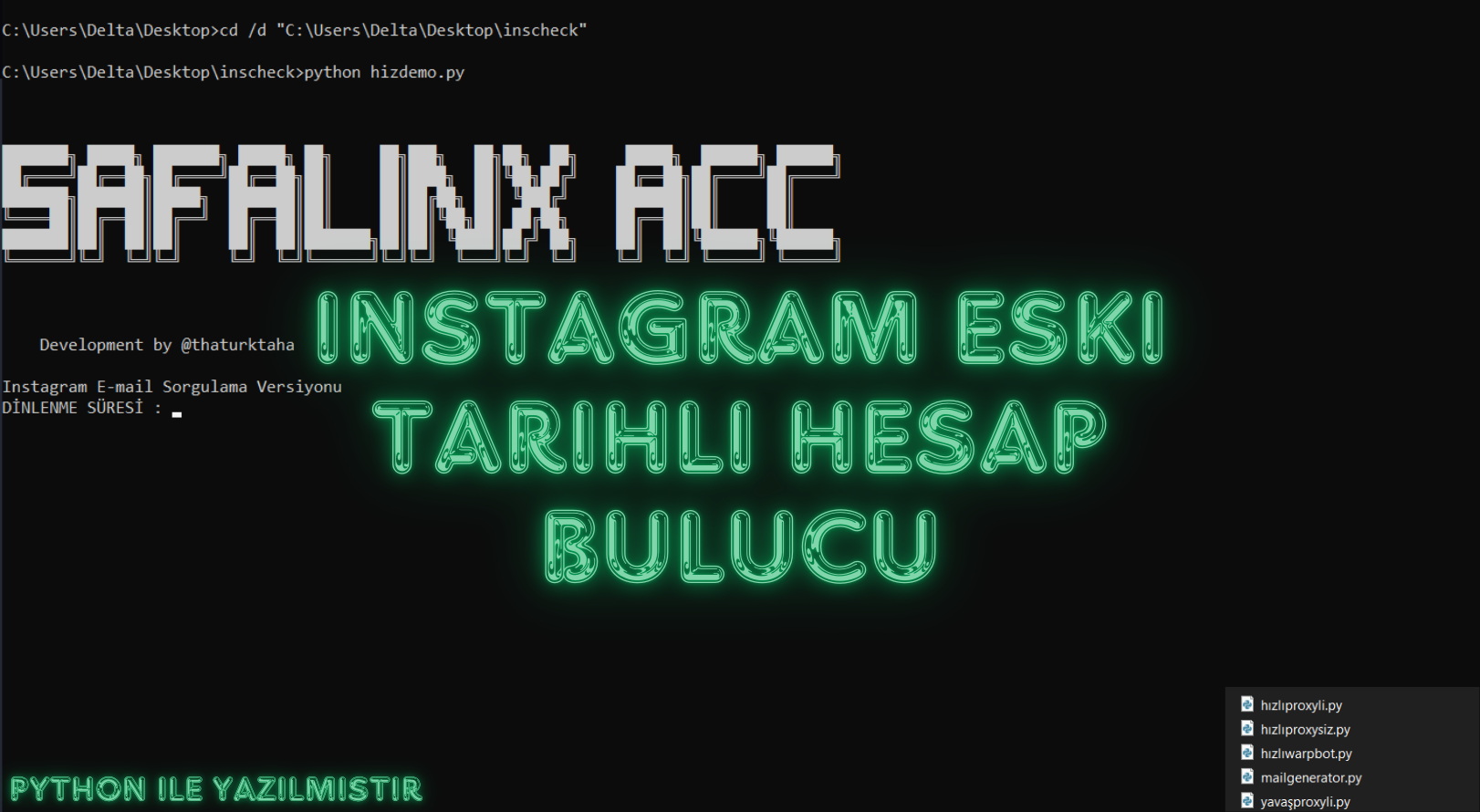İnstagram Eski Tarihli Hesap Bulucu //Sektörün En Hızlısı